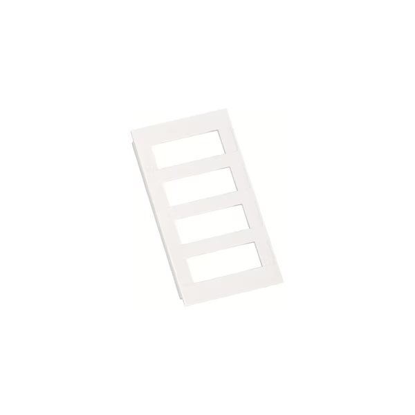 INSERT PANEL FOR MULTIMEDIA, OUTLET BOX/HOLDS 4 DUPLEX SC, Commscope, Mfr#: 163448